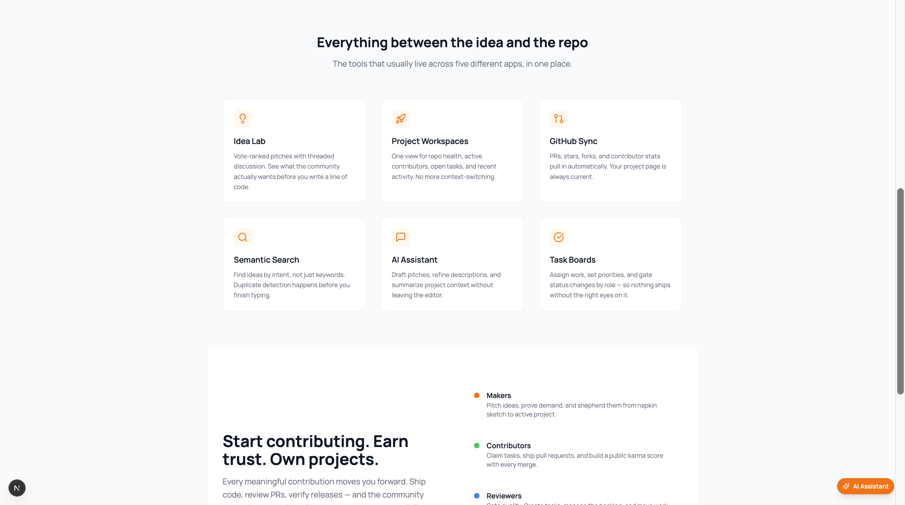 Three steps from idea to shipped product